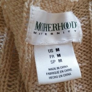 Motherhood Maternity Sweaters - Oatmeal maternity sweater Motherhood Maternity Sweaters - Oatmeal maternity sweater